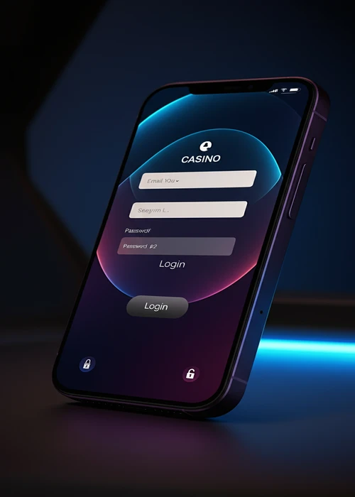 Screenshot of the Goldwin Casino login interface on a desktop with input fields and secure symbols.